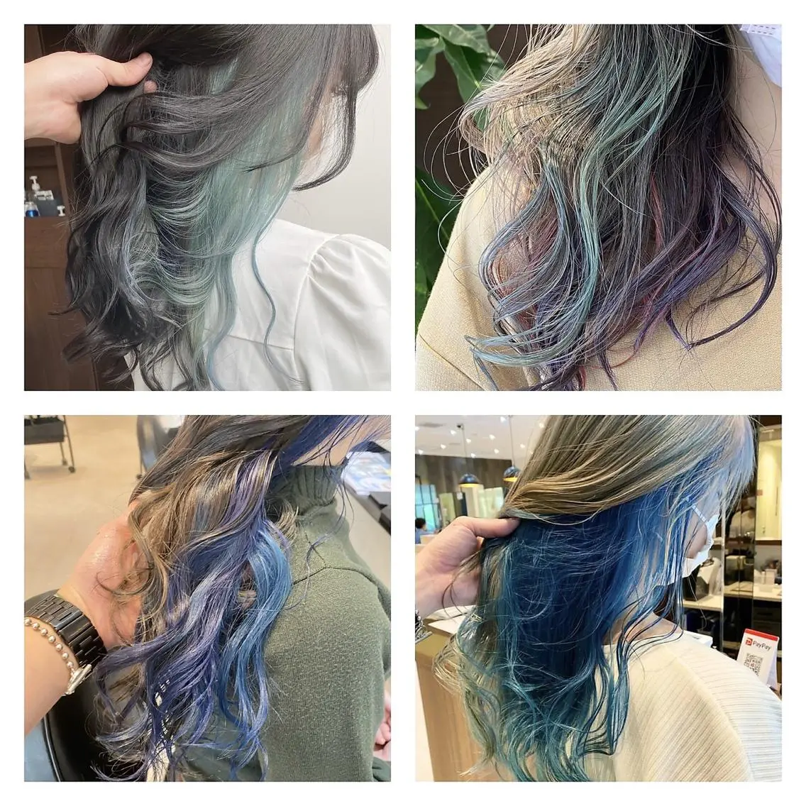 ロング カラー Gain池下 レディースのヘアスタイル