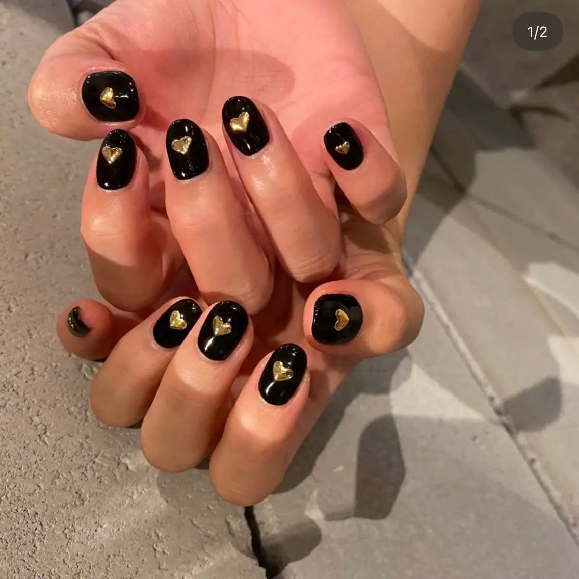 ネイル 韓国ネイル 持ち込み ニュアンスネイル ネイルチップ 冬ネイル LISA ANA.CHUOのネイルデザイン