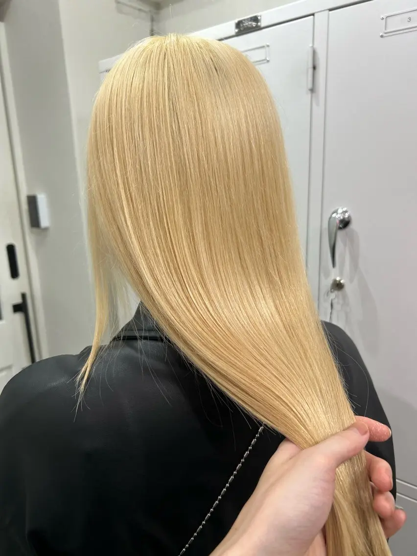 🫧【ブリーチ毛OK】中性ストレート縮毛矯正の写真