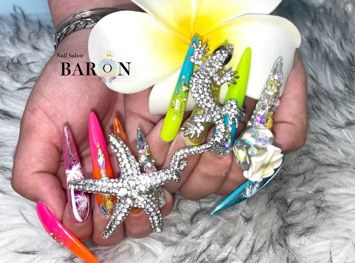 ネイル ハンドネイル ♛︎BARON♛︎ RIKAのネイルデザイン