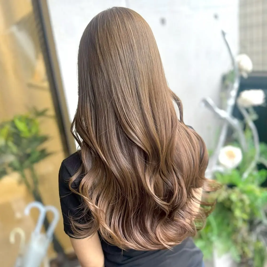 カラー ヘアカラー トリートメント 💙透明感艶カラー/ ゆうな💙のヘアスタイル