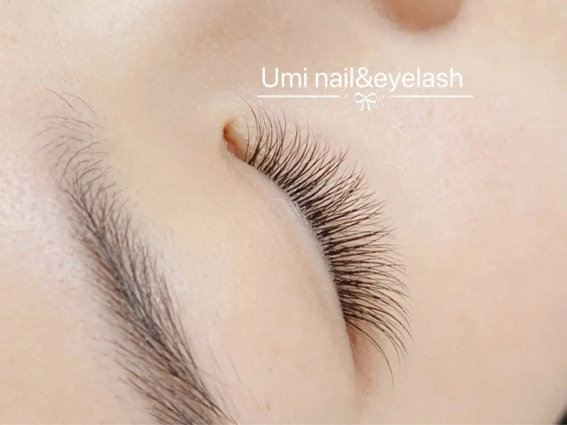 マツエク・マツパ 韓国風マツエク まつげパーマ ワンホンマツエク マツエク Umi nail& eyelash ゆみのマツエク・マツパデザイン