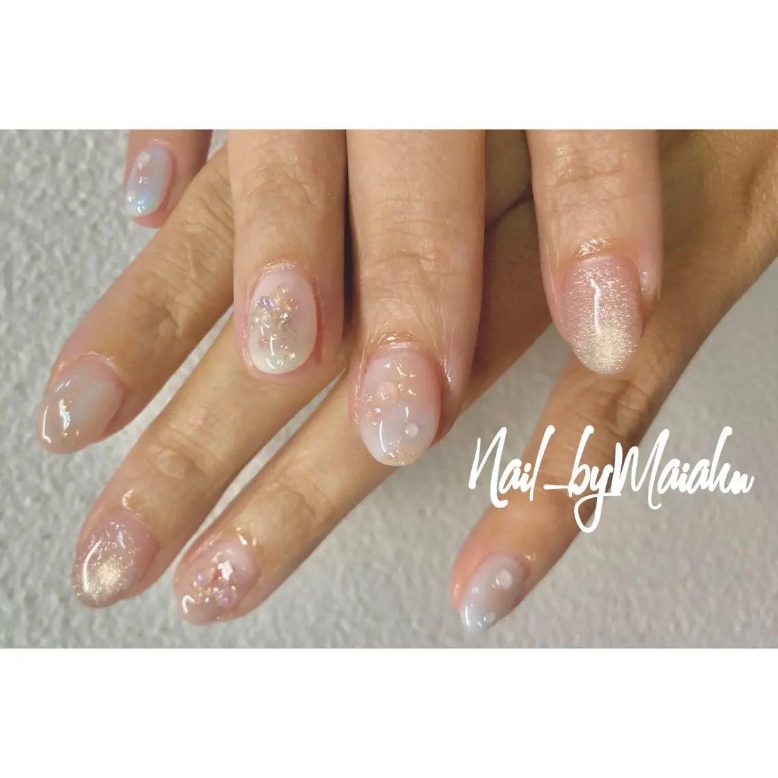 ネイル ハンドネイル ⏦Little 𐙚 Nail⏦のネイルデザイン