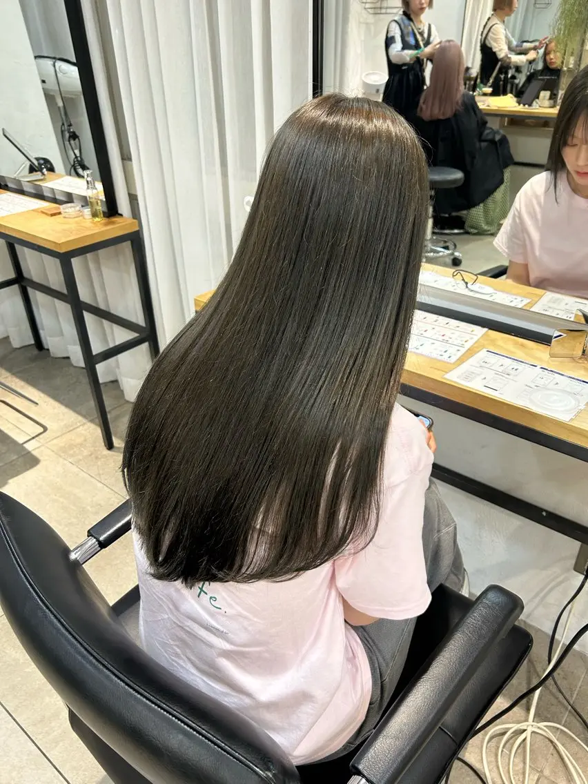 ロング カラー カット ヘアカラー ❕マンツーマン施術❕ 🍊Moemiのヘアスタイル