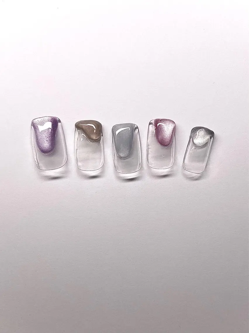 ネイル マグネットネイル ぷっくりネイル kokori nailのネイルデザイン