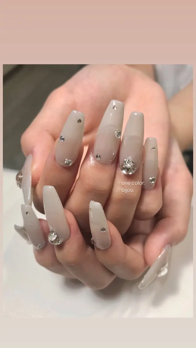 ネイル 韓国ネイル ネイルチップ nail salon Ollieのネイルデザイン