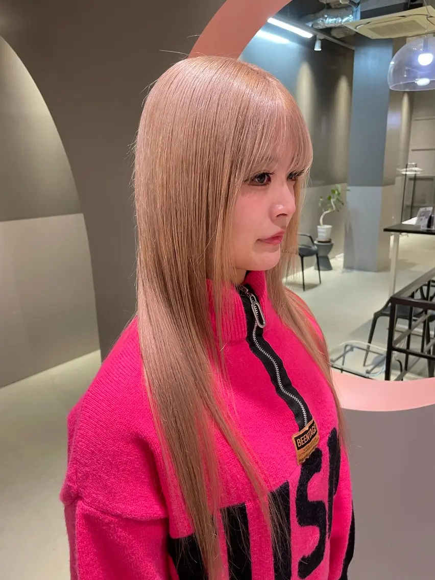 ロング ないとう ゆうかのヘアスタイル