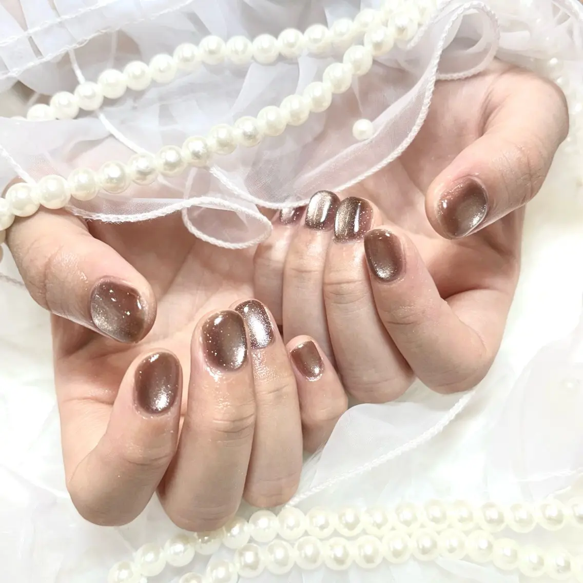 ネイル ハンドネイル Glycine moekaのネイルデザイン