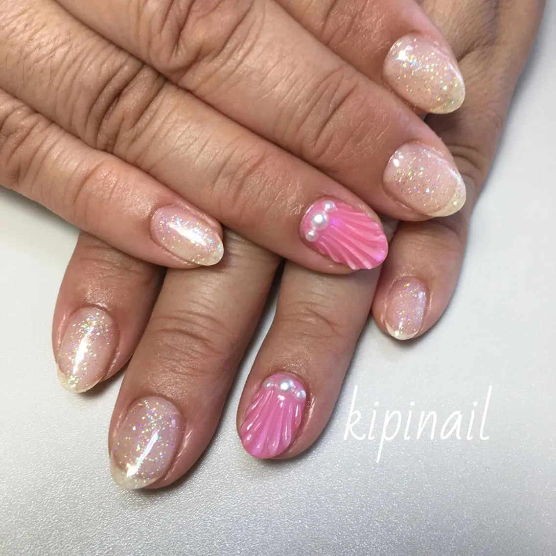 ネイル ハンドネイル kipinail 川﨑えりかのネイルデザイン