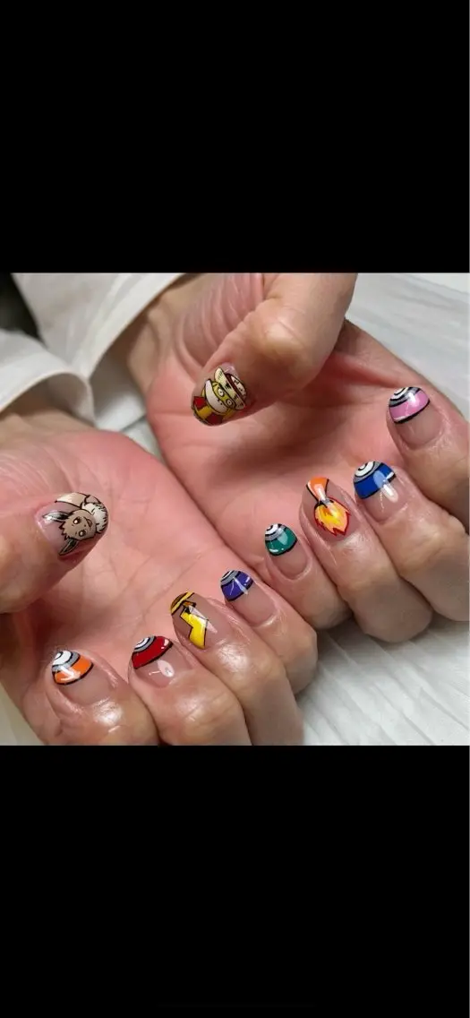 ネイル アートネイル 持ち込み ハンドネイル snail HARUのネイルデザイン