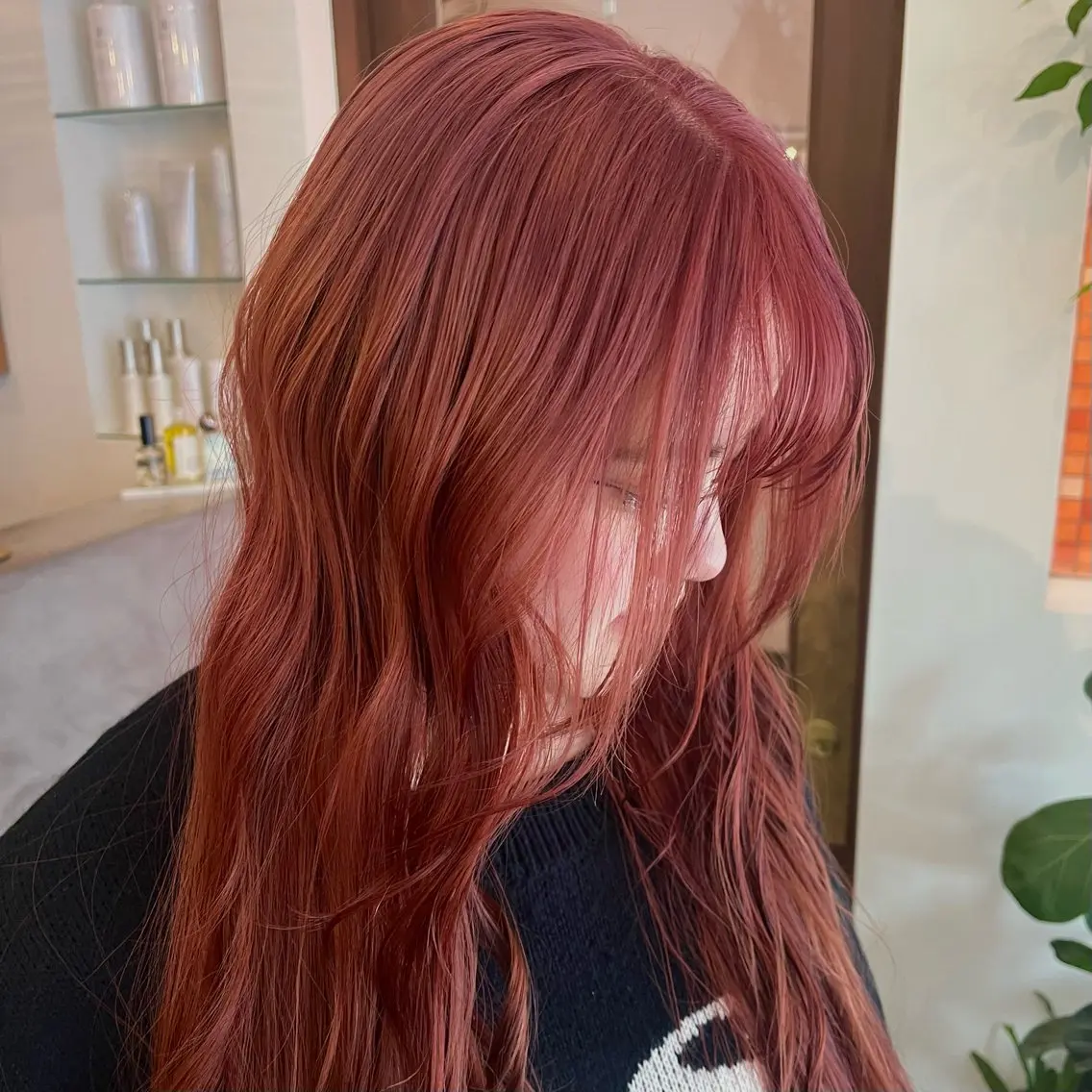 ロング 高原 優のヘアスタイル
