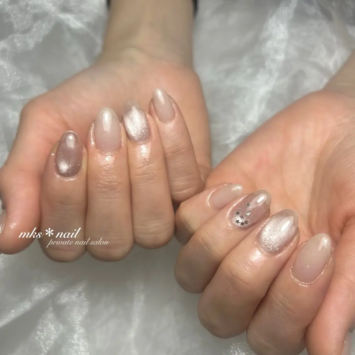 ネイル mks＊nail //  枚方長尾のネイルデザイン