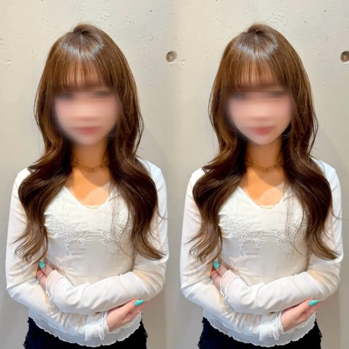 ロング ロングレイヤー レイヤーカット ロング 🫧Kaho/ モデル募集🫧✂️のヘアスタイル