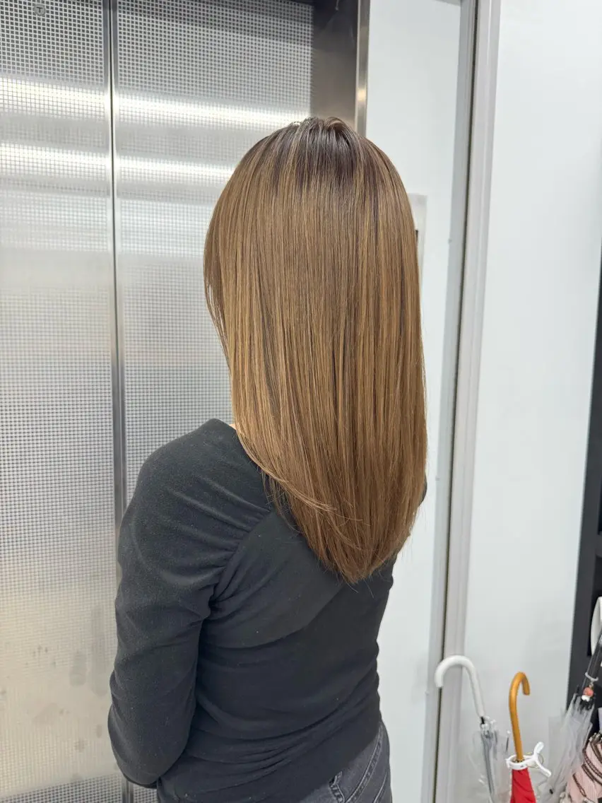 セミロング 🩰Nico ☺︎Rukaのヘアスタイル