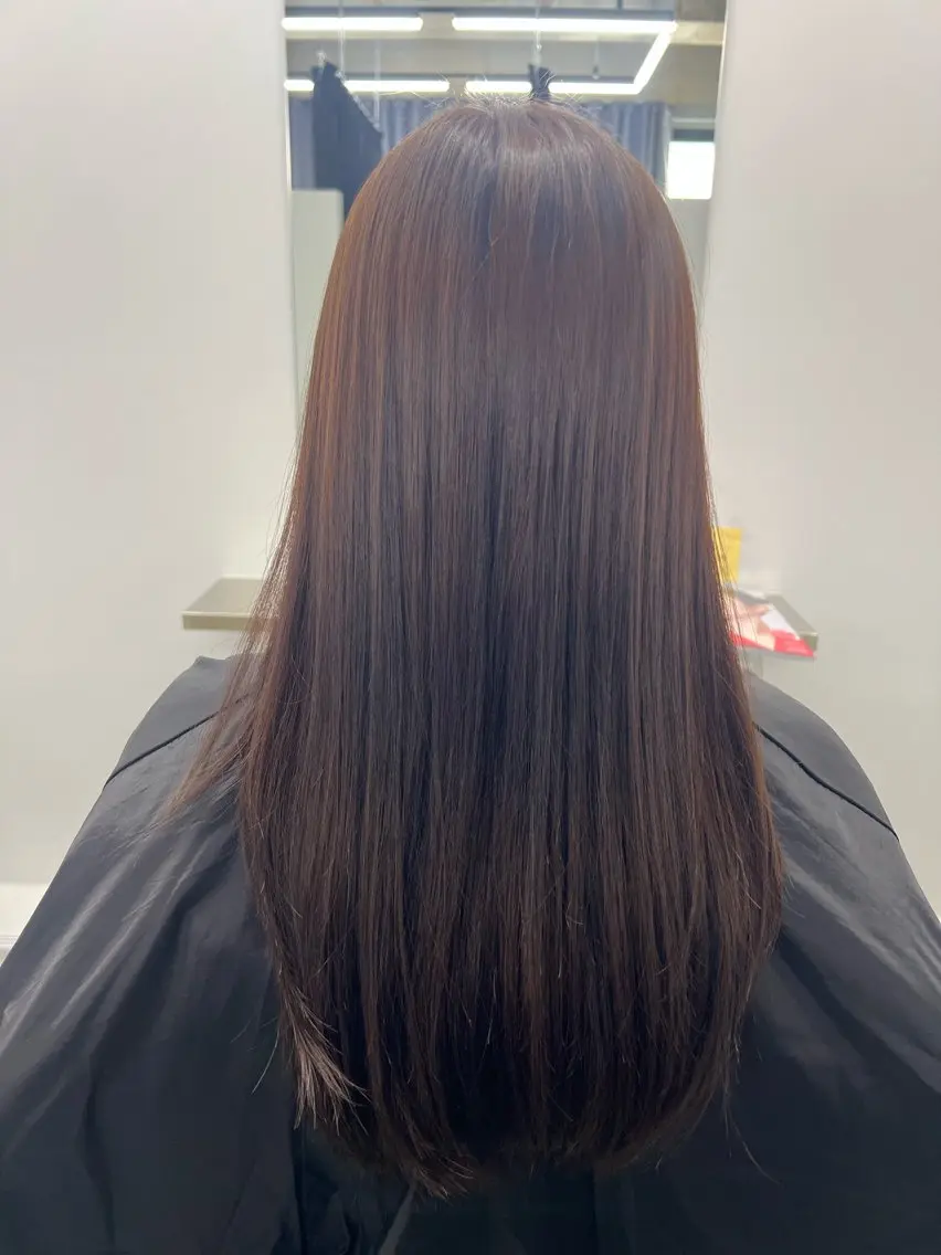 ロング 舩井 優香のヘアスタイル