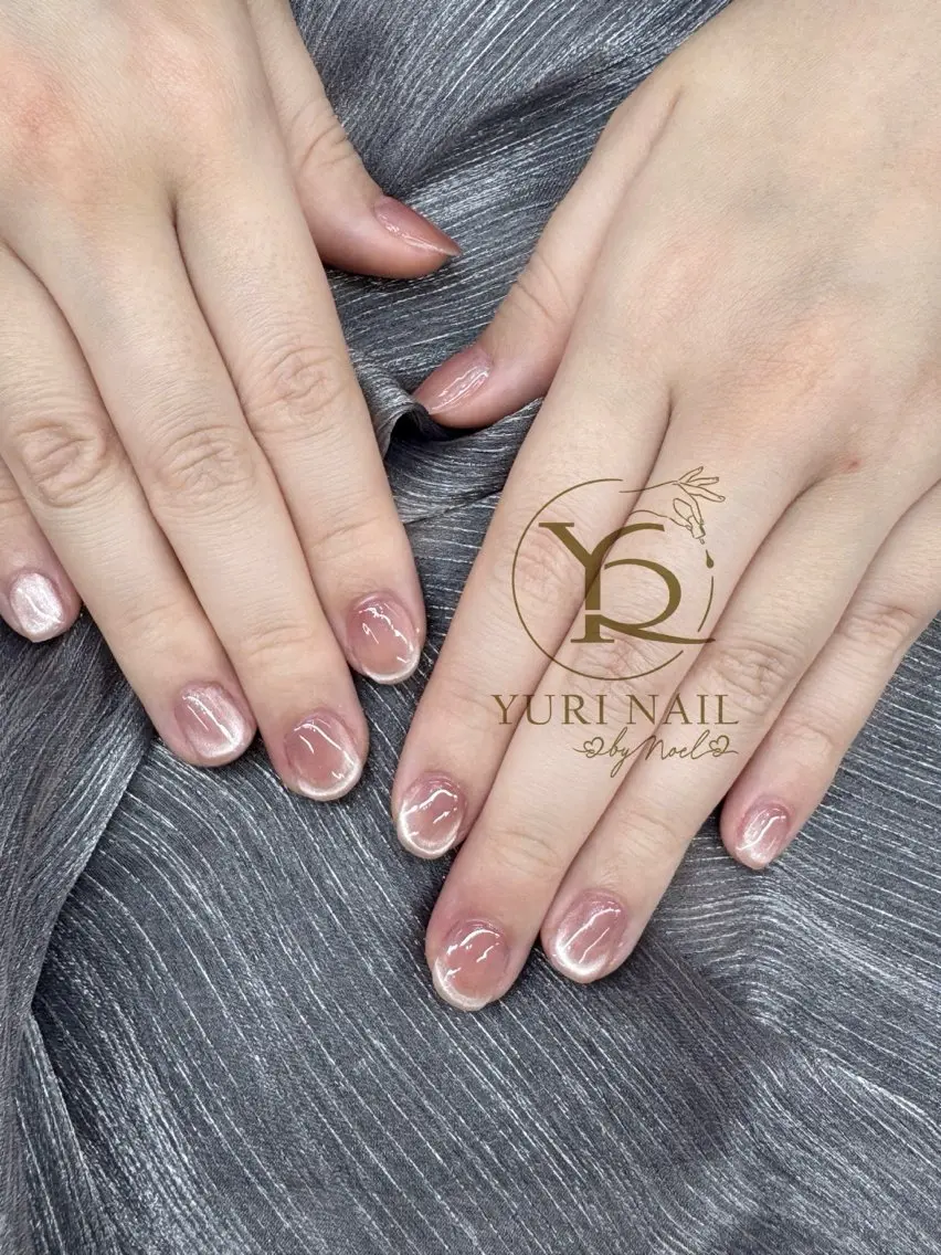 ネイル チークネイル フットネイル フレンチネイル グラデーション キラキラネイル ハンドネイル フットネイル ハンドケア YURI Nail NARITAのネイルデザイン