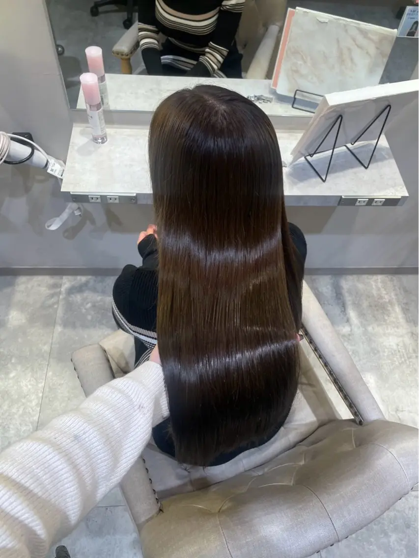 ロング 🤍艶髪韓国ヘア🤍 Rikoのヘアスタイル