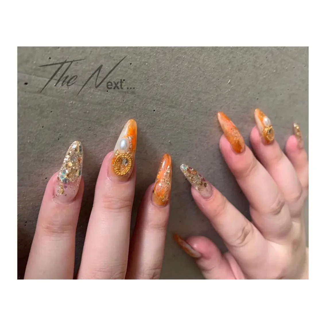 ネイル ハンドネイル TheNext Sinsaibasiのネイルデザイン