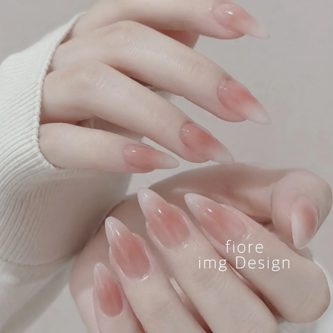 ネイル チークネイル ハンドネイル Fiore nail🍂❄のネイルデザイン
