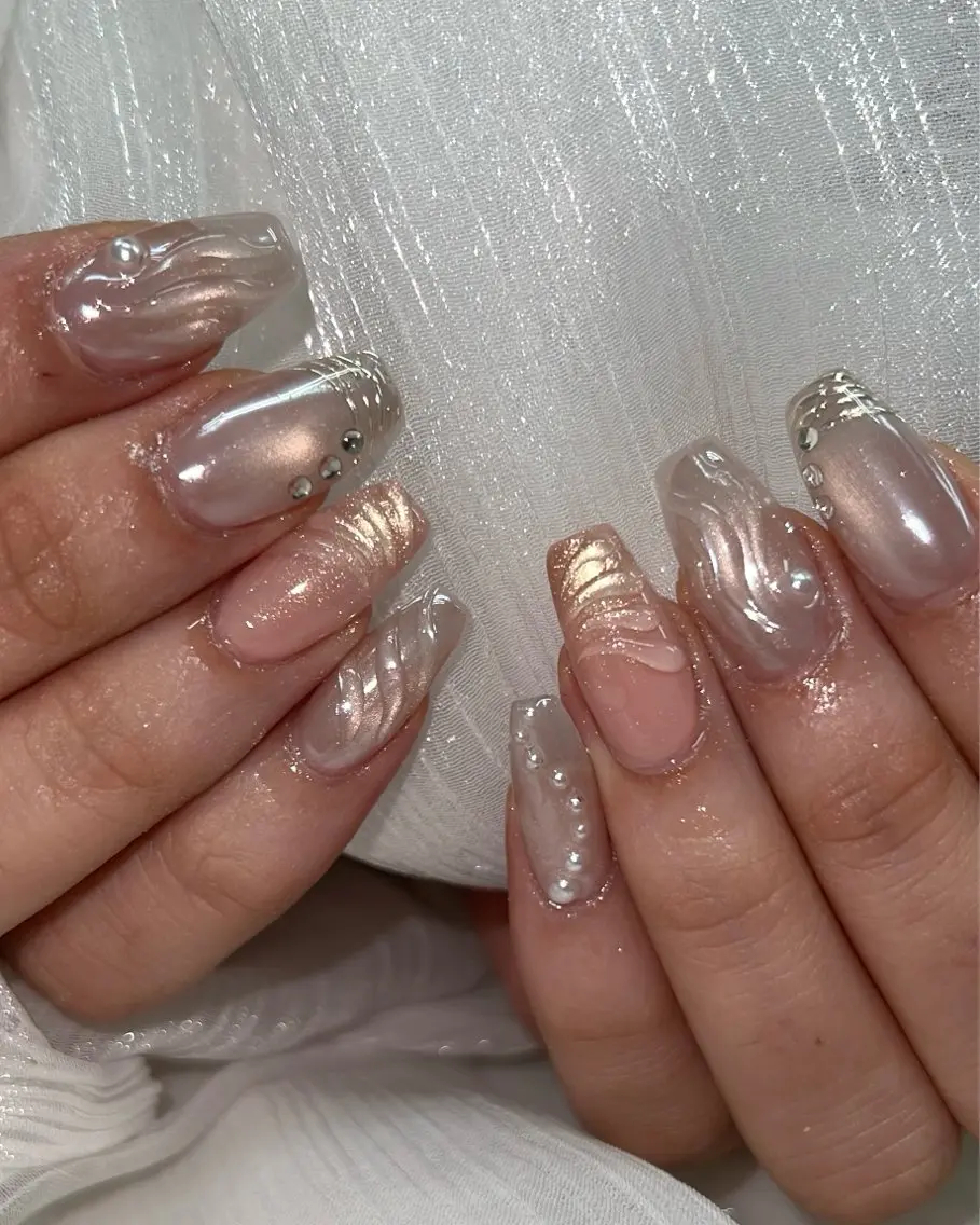 ネイル ハンドネイル tener Luna🧚のネイルデザイン