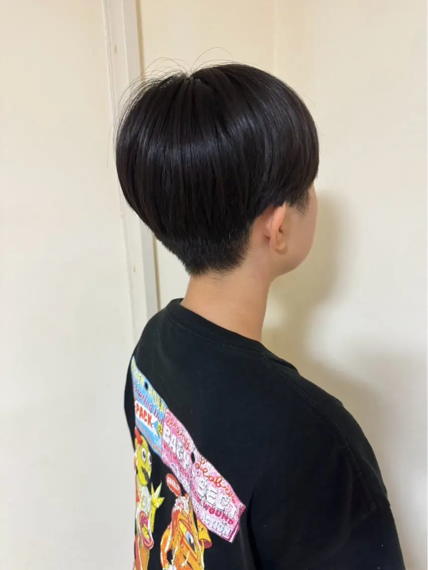 ショート カット トリートメント story 増田 わかなのヘアスタイル