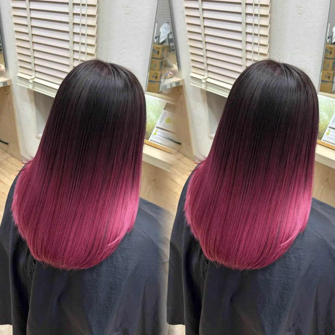 セミロング ヘアカラー 葉南 /LIANのヘアスタイル