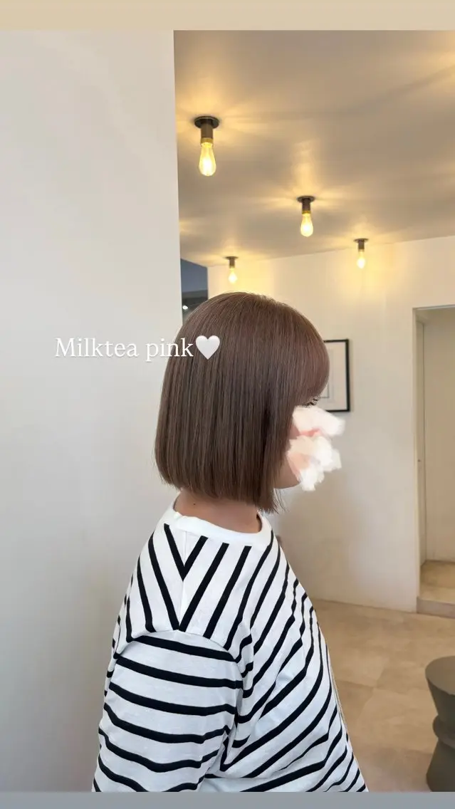 ミディアム カラー 似合わせカラー🎀 sawa🎀池袋のヘアスタイル
