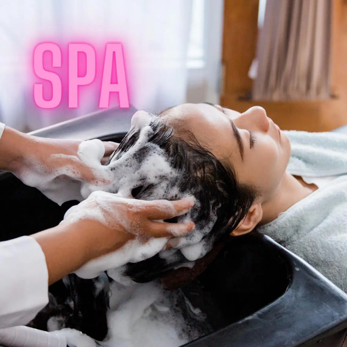 ‪🌱‬カラー&【頭皮スッキリ✨】クレンジングスパ💆‍♀️🫧 ͛.*の写真