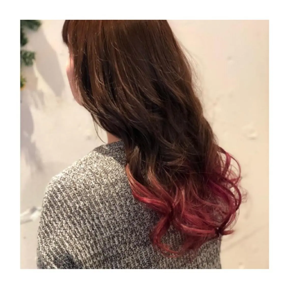 セミロング ヘアカラー 小森谷 亮太のヘアスタイル