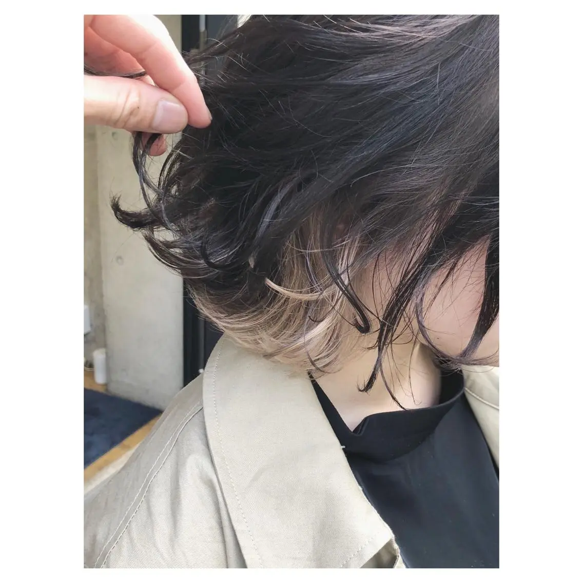 ミディアム カラー センスをお届けします 大谷将生infpのヘアスタイル