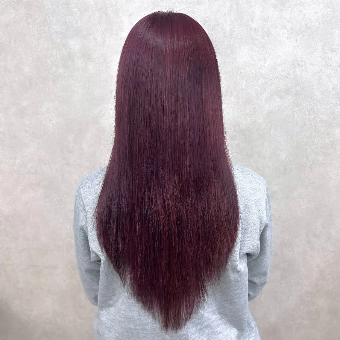 ロング カラー 澤木 愛美のヘアスタイル