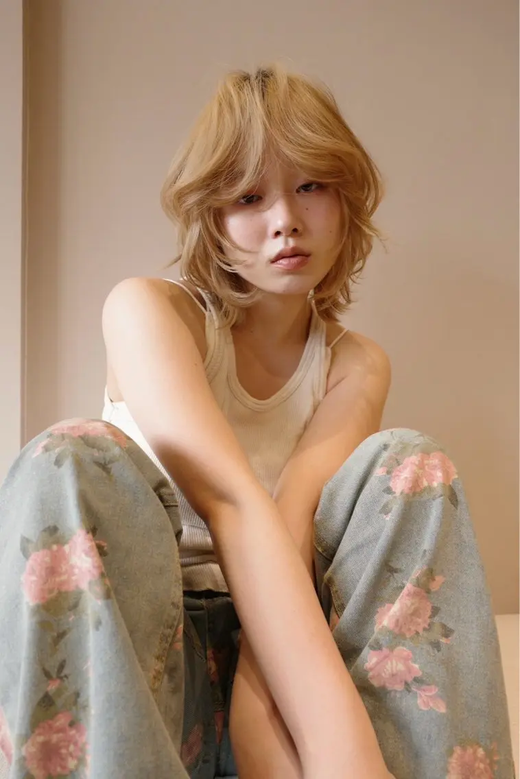 💞👧🏼【6月以降限定☔️】ブリーチ有りダブルカラー👩🏼💫の写真
