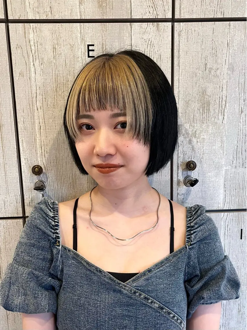 ショート カット ヘアカラー ♡ナナコ♡ レイヤー /ブリーチ/艶髪のヘアスタイル