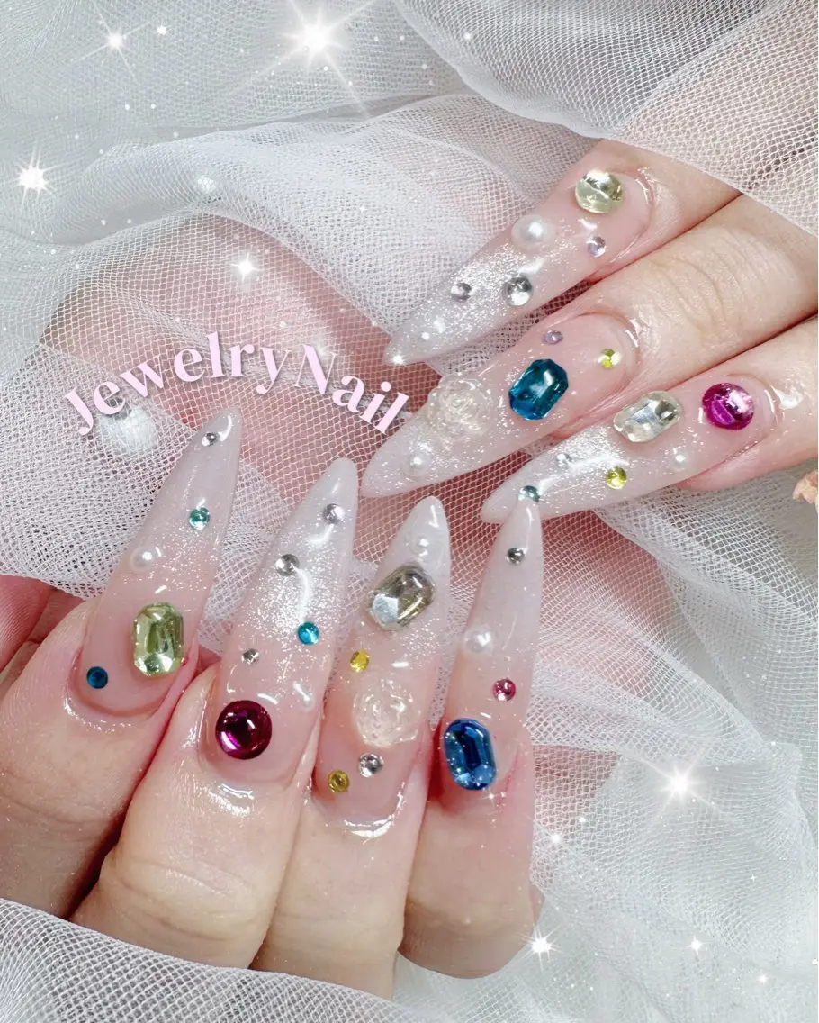 ネイル ハンドネイル NON🎀韓国 ちゅるんワンホン🎀のネイルデザイン