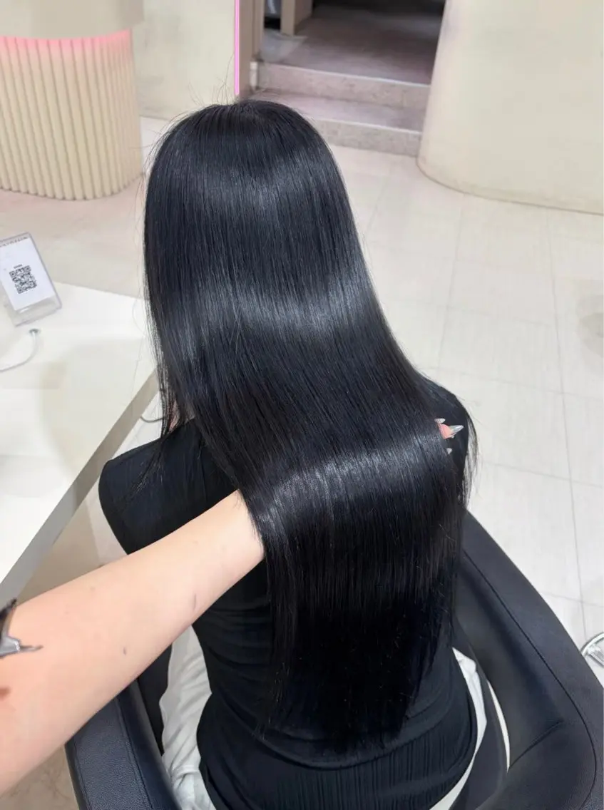 カラー ヘアカラー 韓国風hair🖤 Maria🖤のヘアスタイル