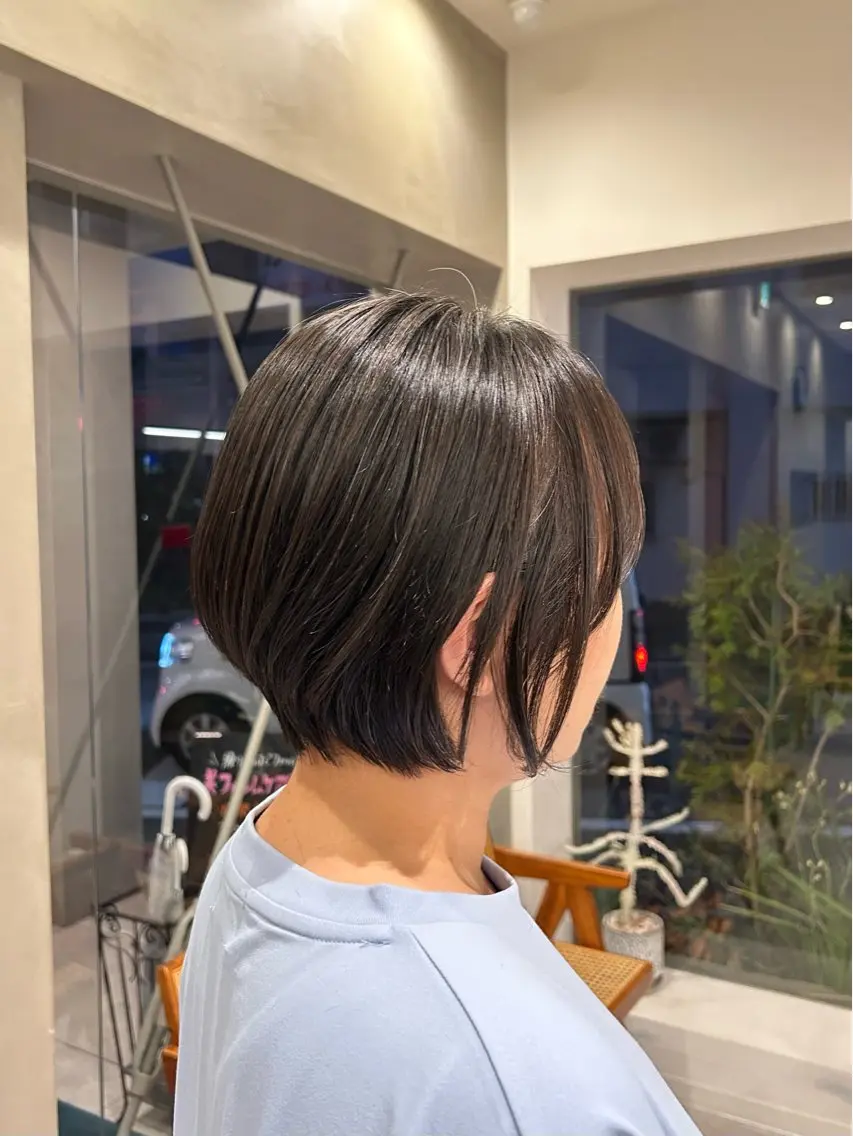 ショート ショートボブ ボブ ショートヘア AILERON 神村のヘアスタイル