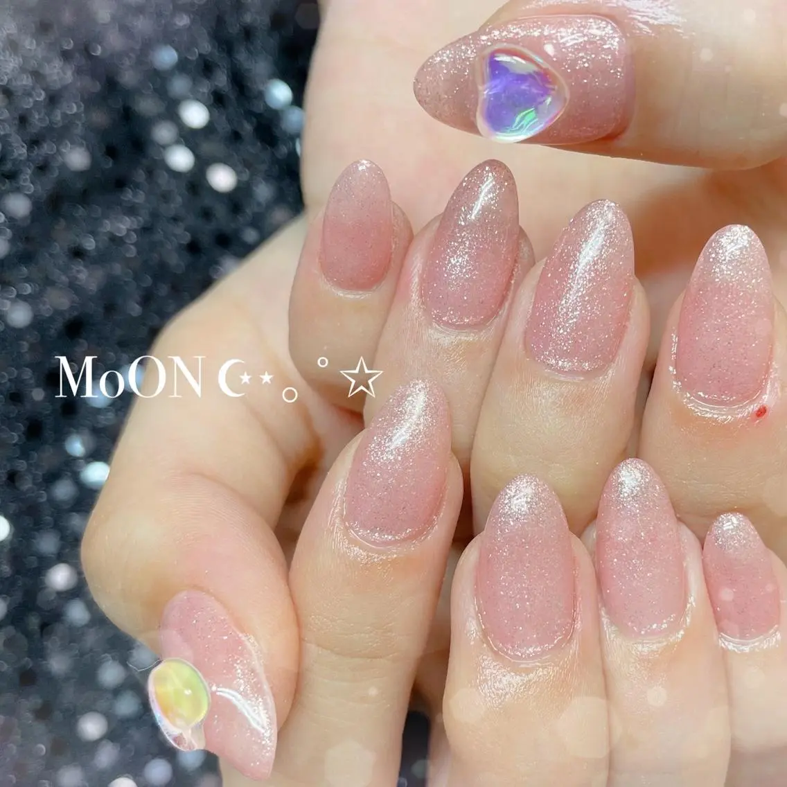 ネイル ハンドネイル ハンドケア MoON...❤︎ MeGuのネイルデザイン