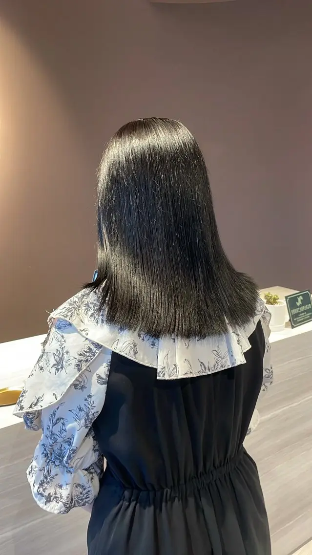 ミディアム 岐阜/各務原 スタイリスト🎀のヘアスタイル