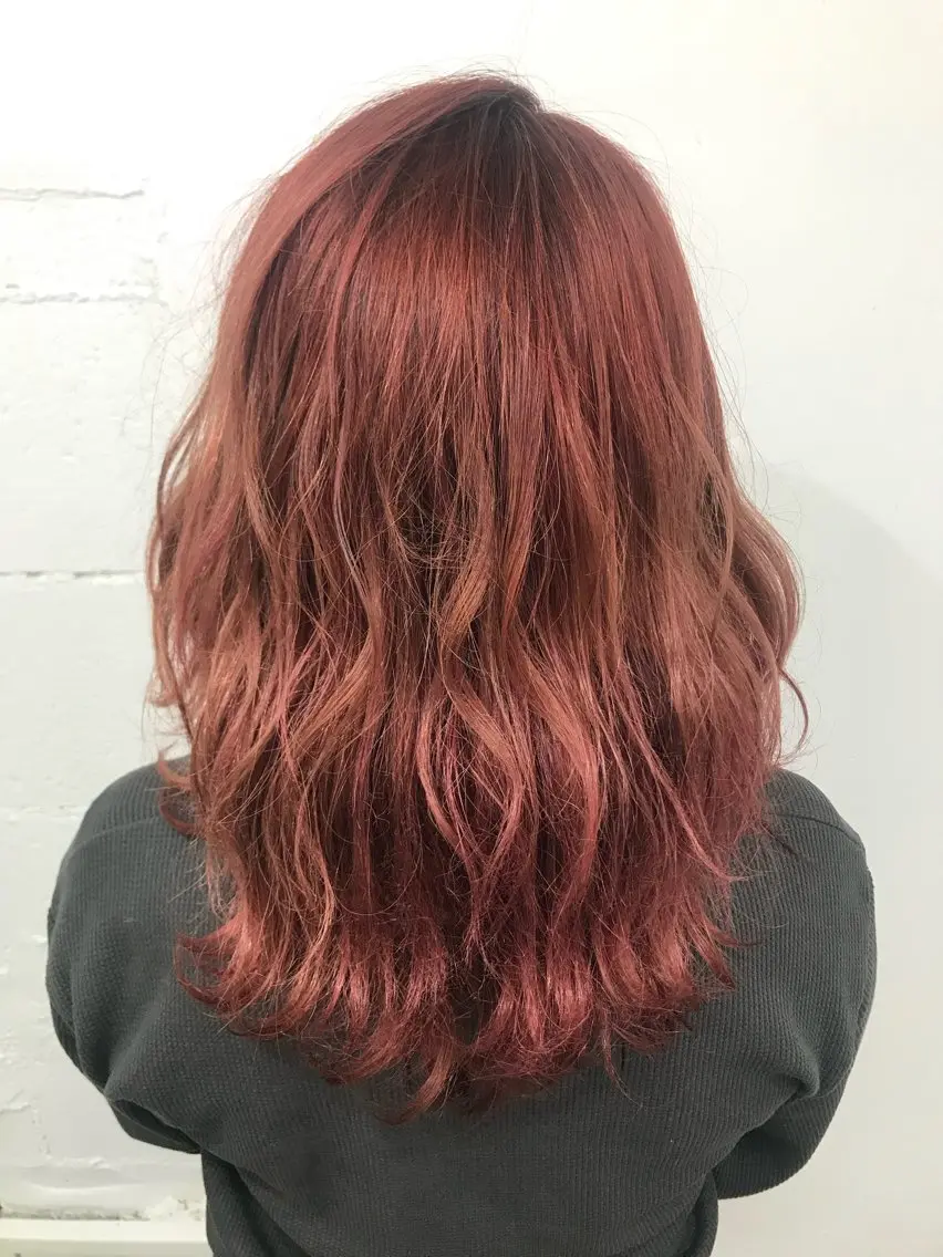 ミディアム カラー 🤍透明感カラー🤍 Moeのヘアスタイル