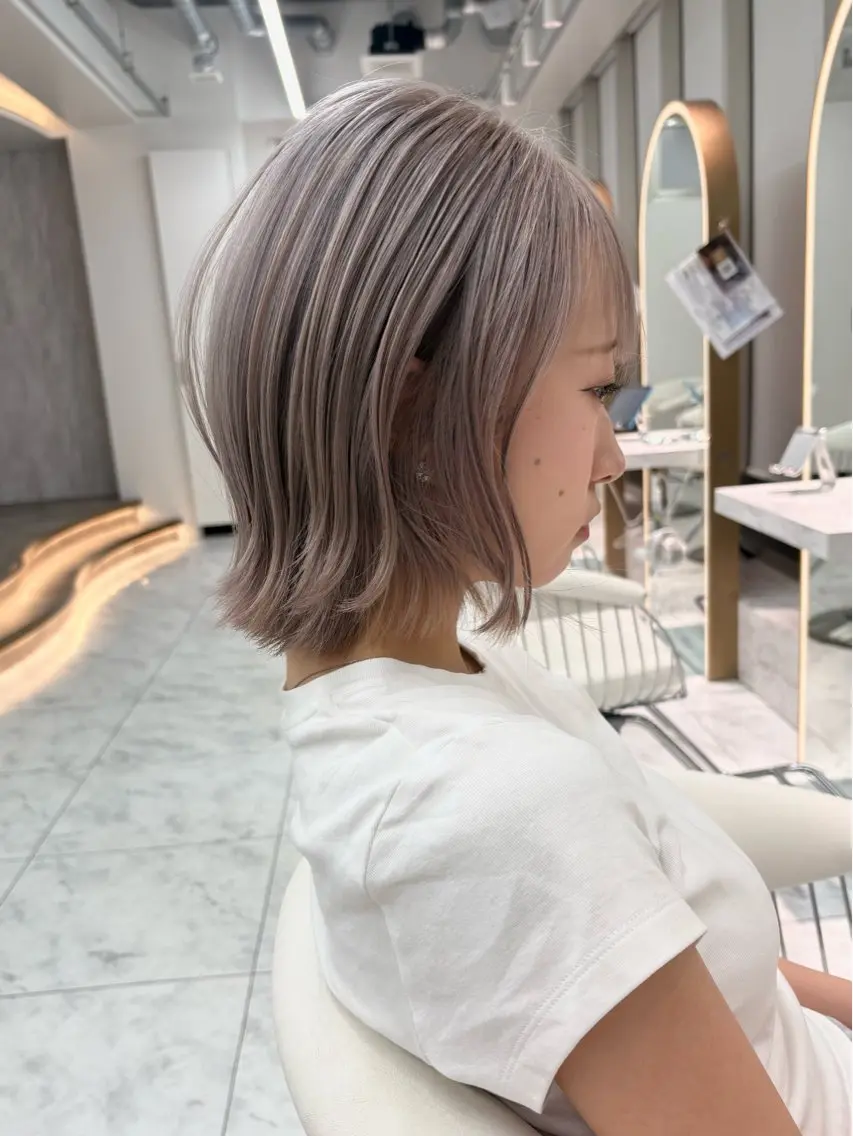 ショート カラー ヘアカラー 北九州①の艶髪師♥️ ♣️♦️♠️翔大のヘアスタイル