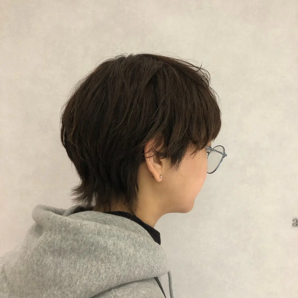 ショート ウルフカット こうやま みるのヘアスタイル