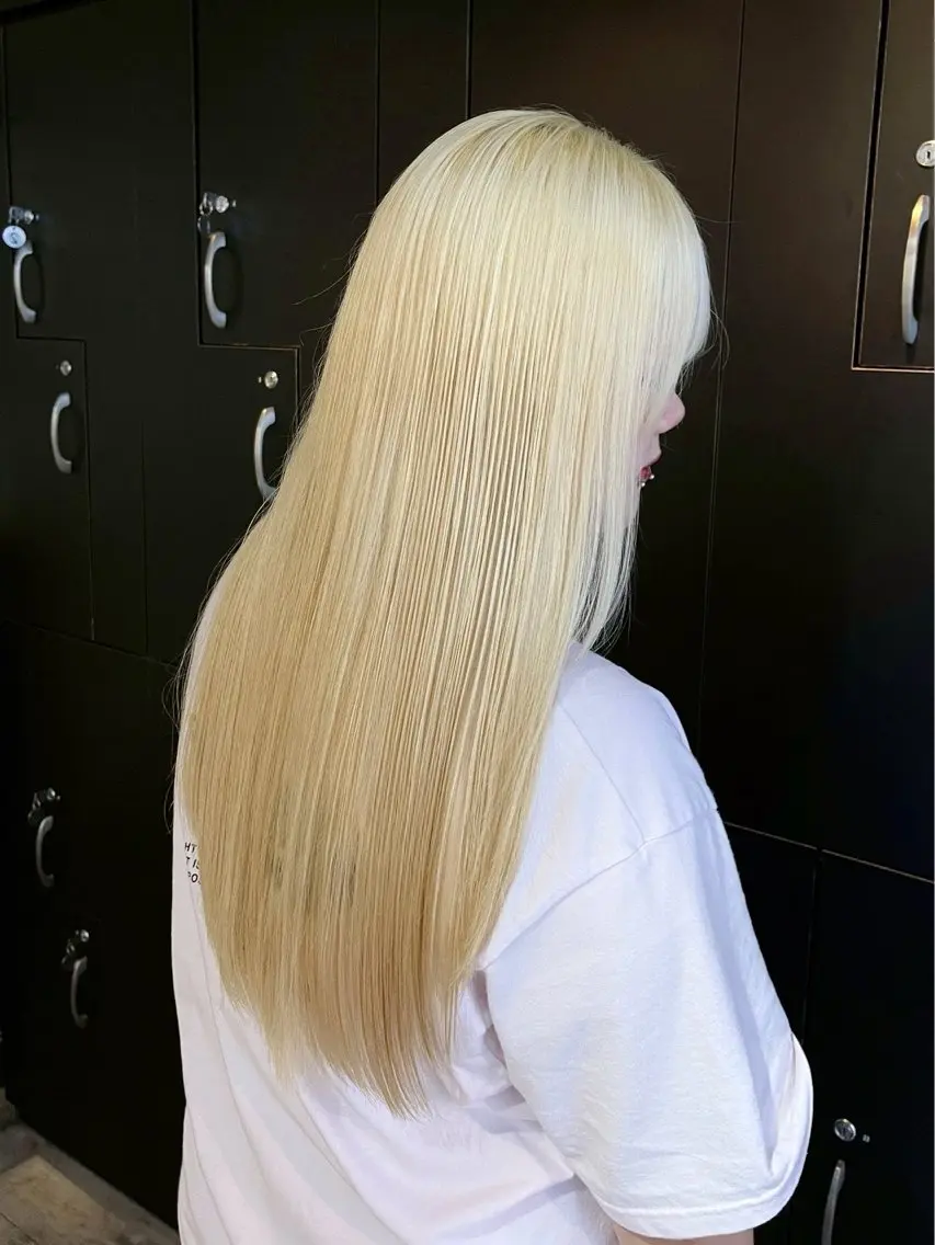 ロング カラー 🇨🇳ハイトーン ワンホン🇰🇷ななのヘアスタイル