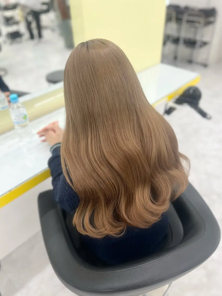 ロング カラー ︎💕︎rinka/ 韓国レイヤー🥣💕のヘアスタイル