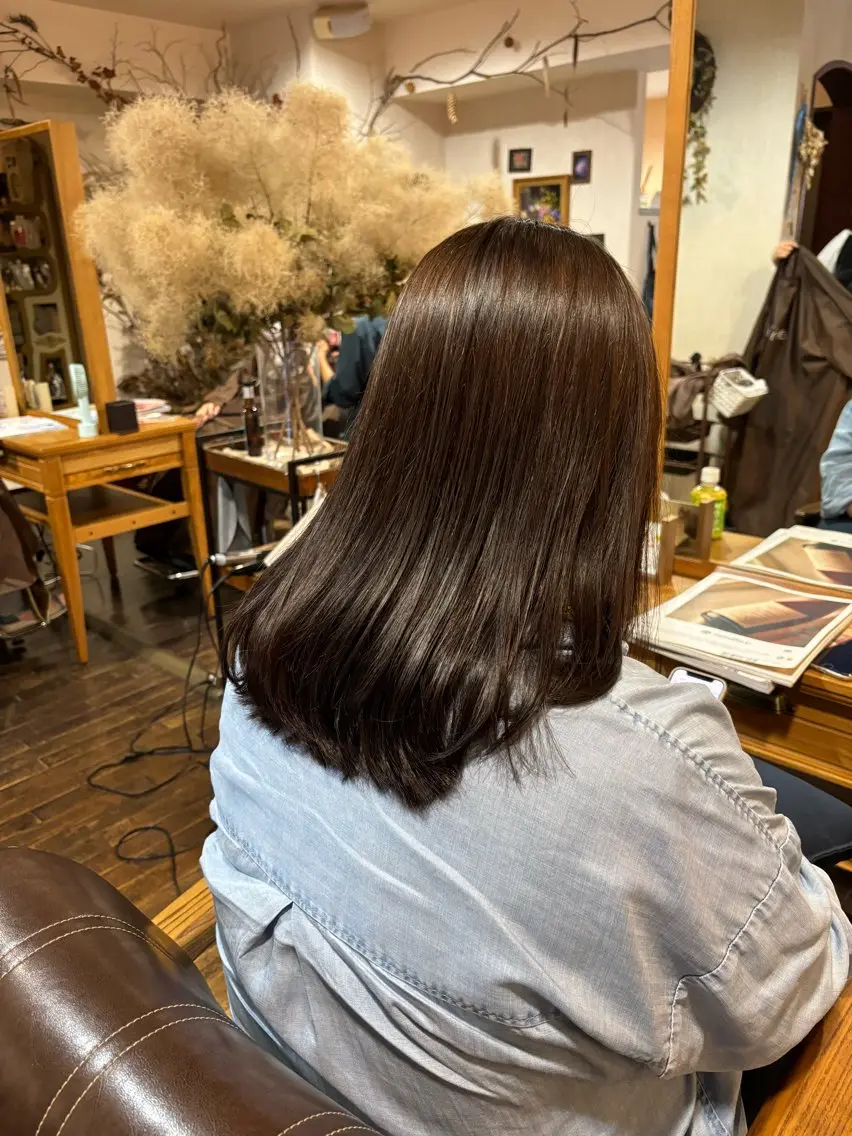 カラー ブラウンカラー アカリ😸🫶 カラーリスト🧡のヘアスタイル