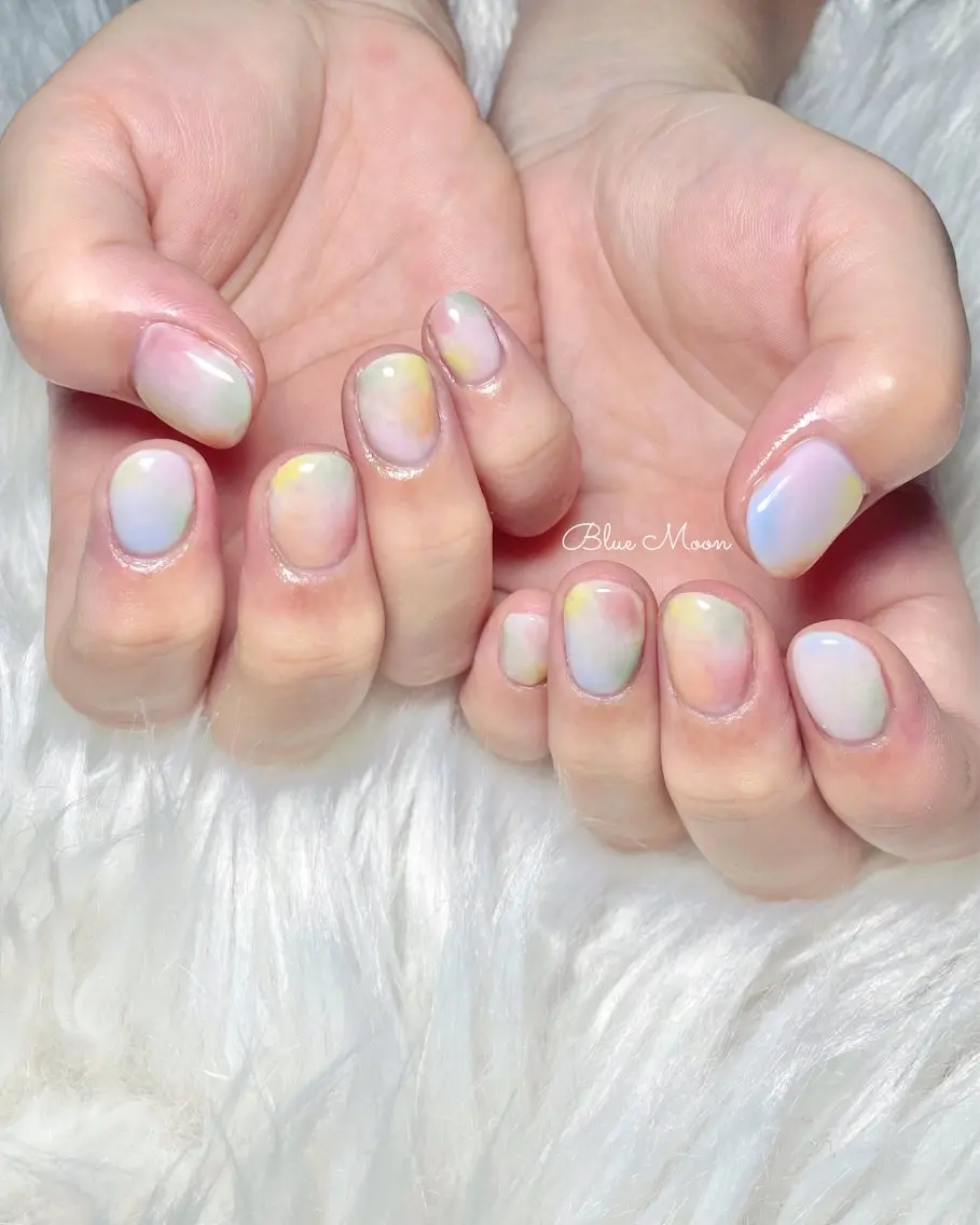 ネイル ハンドネイル フットネイル ハンドケア nail salon Blue Moonのネイルデザイン