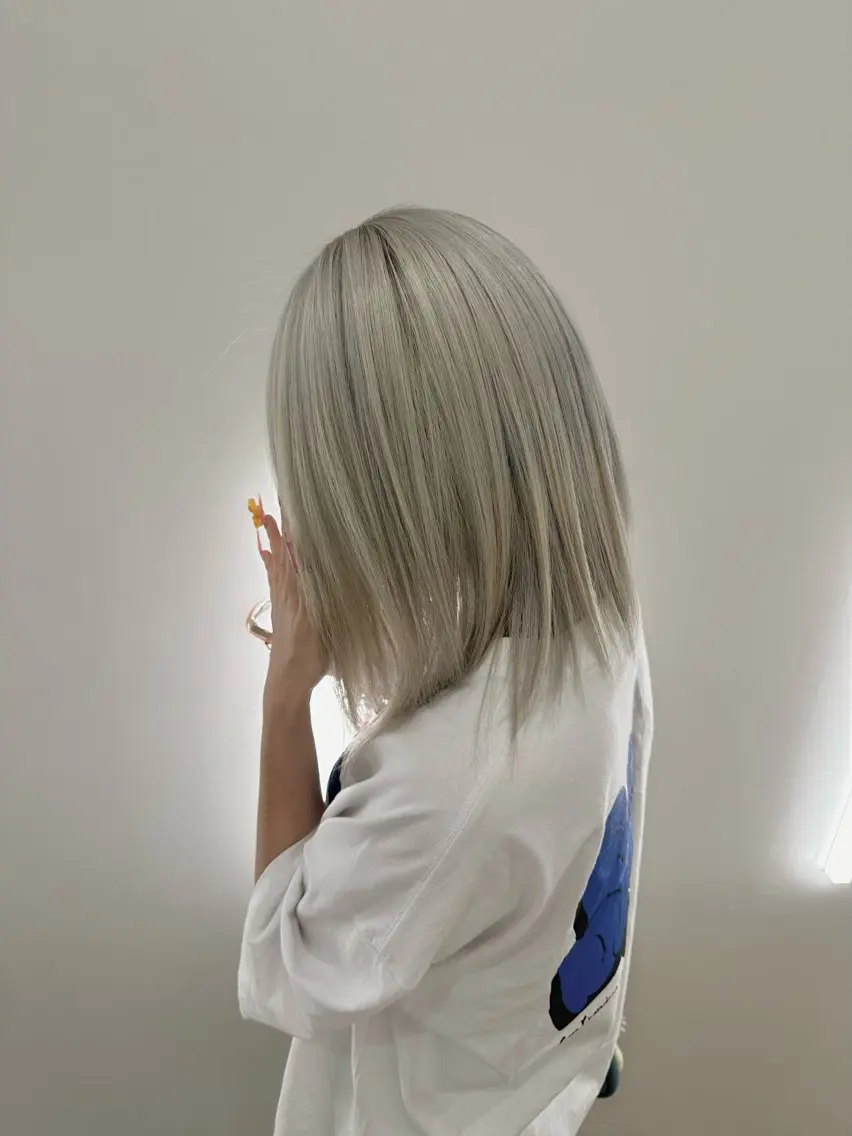 ミディアム カラー 🔥メンズ特化/ パーマ＆カット🌀のヘアスタイル