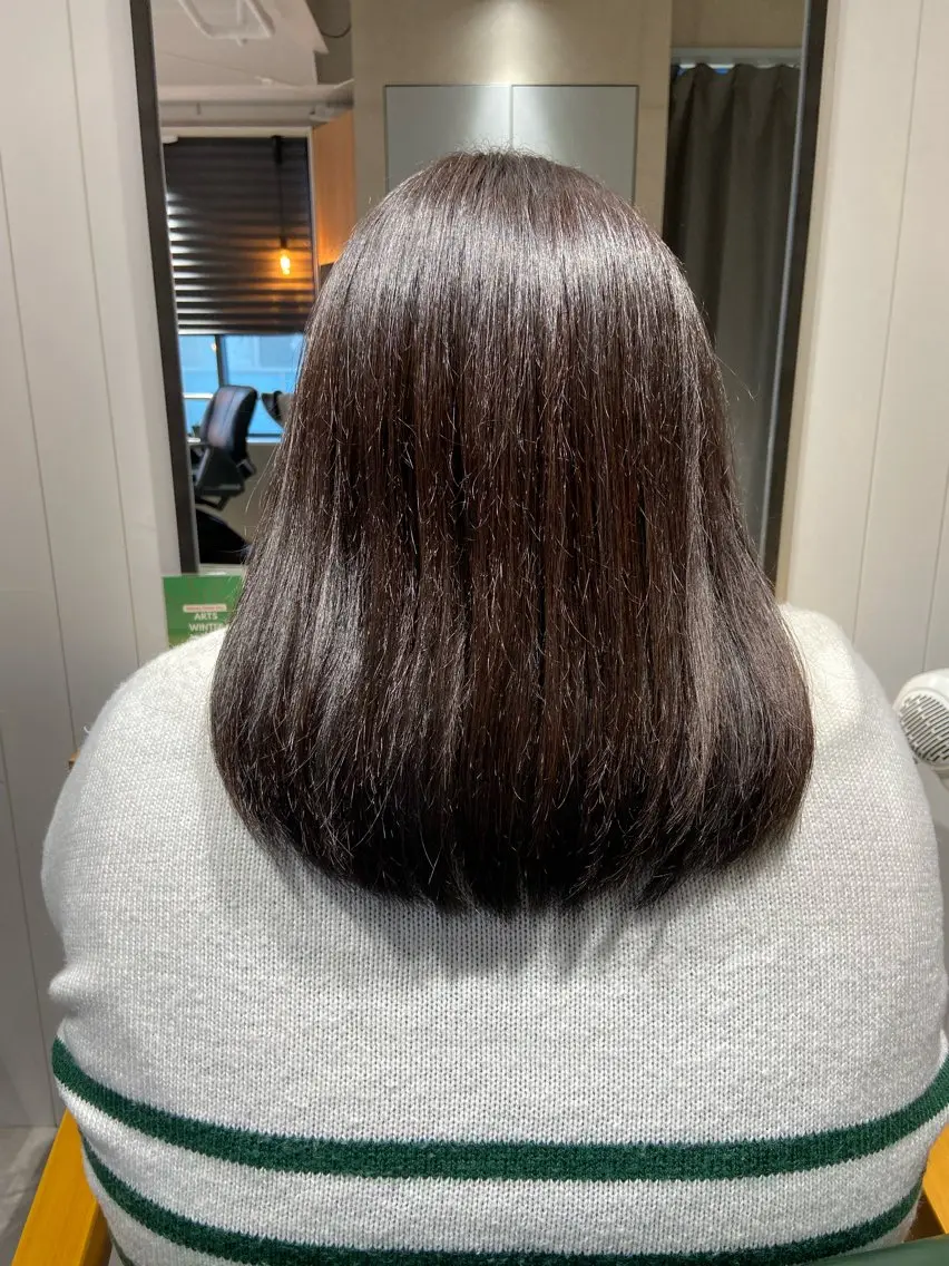 セミロング 髪質改善資格保持者/ ナツミのヘアスタイル
