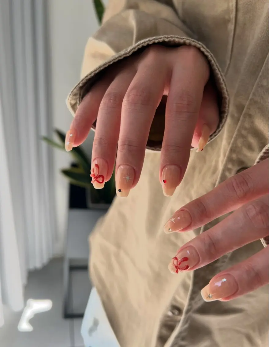 ネイル 持ち込み リボン Charme. NOBUKOのネイルデザイン