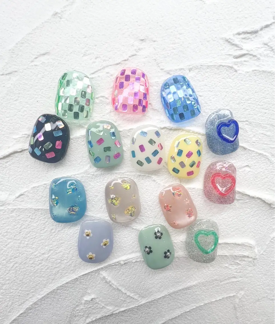 🦶🏻🦶🏼✨️フット親指アート🌟5500円🌟オフ込みの写真