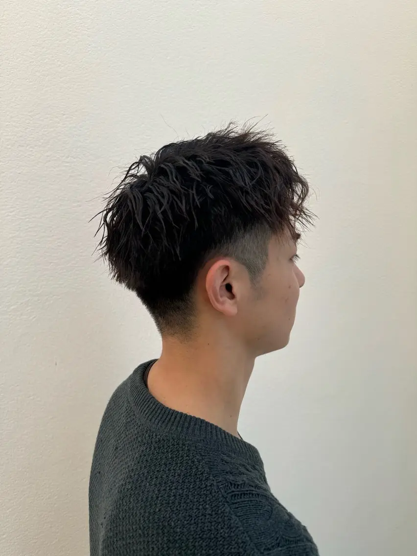 パーマ メンズ 羽田 彩晶のヘアスタイル